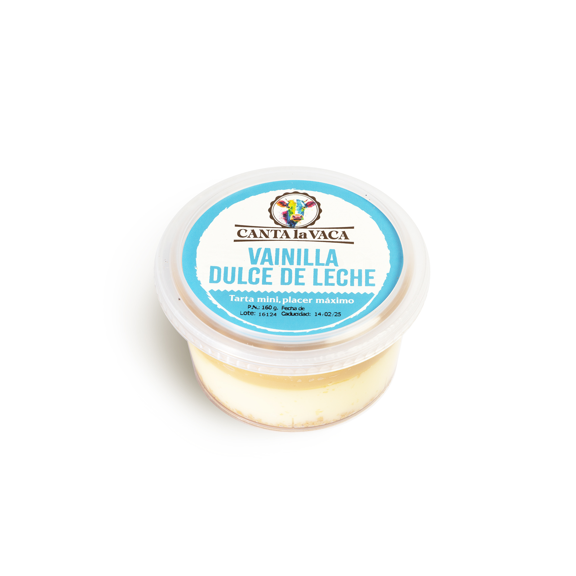 MINI TARTA VAINILLA DULCE DE LECHE 160G